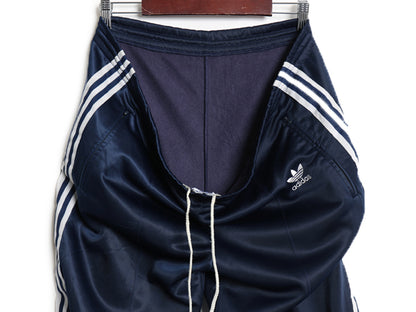 80s USA製 アディダス ATP トラック パンツ メンズ XL / ヴィンテージ 3ライン ジャージ イージーパンツ トレフォイル 大きいサイズ 紺 白