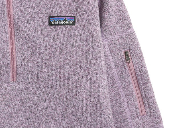 パタゴニア ベターセーター ハーフジップ レディース L 程/ 古着 アウトドア 裏起毛 フリース セーター プルオーバー ジャケット ブルゾン