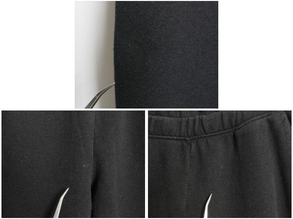 パタゴニア フィッツロイ アイコン アップライザル スウェット パンツ メンズ M / 24年製 ポケット付き ワンポイント トレーナー 裏起毛 黒