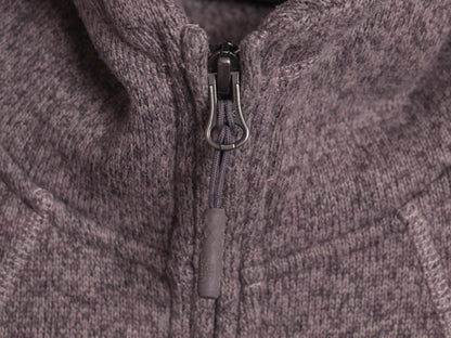 US企画 ノースフェイス セーター フリース パーカー ジャケット レディース S / アウトドア ブルゾン フルジップ ハイネック ワンポイント