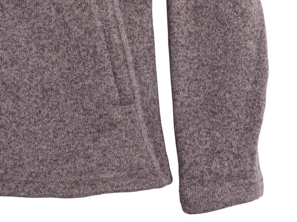 US企画 ノースフェイス セーター フリース パーカー ジャケット レディース S / アウトドア ブルゾン フルジップ ハイネック ワンポイント