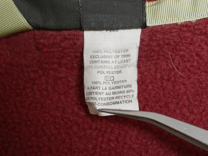 90s パタゴニア シンチラ スナップT メンズ L 古着 オールド アウトドア フリース プルオーバー ジャケット ジャンパー ハイネック エンジ