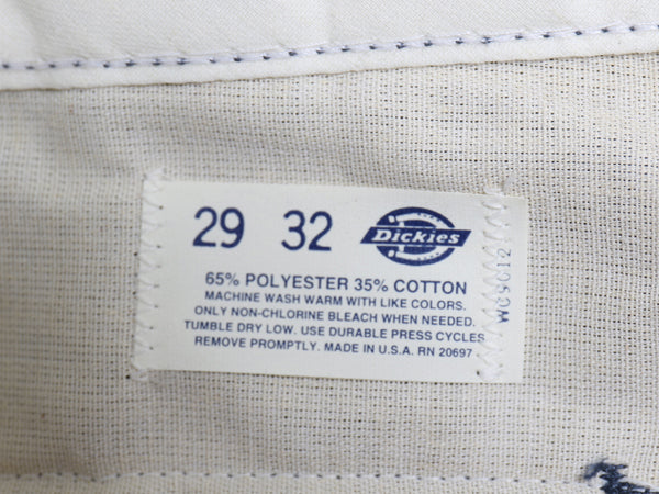 デッドストック 90s USA製 ディッキーズ 874 チノ ワーク パンツ メンズ 29 32 新品 未使用 オールド スラックス チノパン ストレート 青灰
