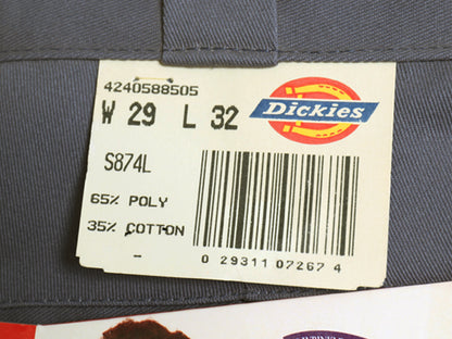 デッドストック 90s USA製 ディッキーズ 874 チノ ワーク パンツ メンズ 29 32 新品 未使用 オールド スラックス チノパン ストレート 青灰