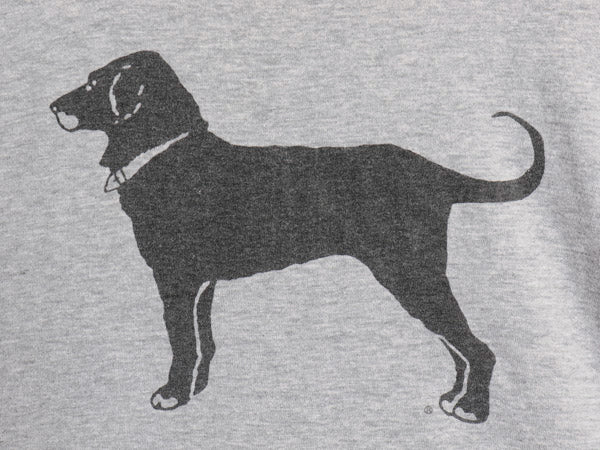 90s The Black Dog ドッグ イラスト プリント Tシャツ メンズ レディース XL / オールド アニマル キャラクター グラフィック 大きいサイズ