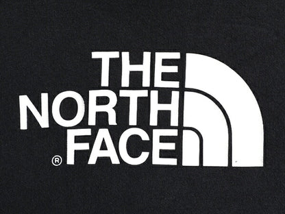 ■ ノースフェイス プリント スウェット フード パーカー ( レディース M ) The North Face トレーナー プルオーバー 裏起毛 アウトドア 黒