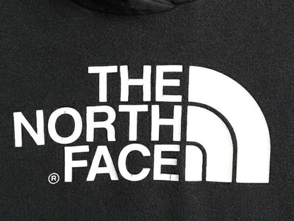 ■ ノースフェイス プリント スウェット フード パーカー ( レディース S ) The North Face トレーナー プルオーバー 裏起毛 アウトドア 黒