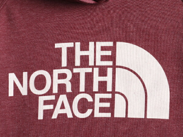 ■ ノースフェイス プリント スウェット フード パーカー ( レディース S ) 古着 The North Face アウトドア スエット プルオーバー 裏起毛