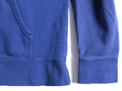 大きいサイズ XL  ■ ノースフェイス プリント スウェット フード パーカー ( レディース  ) 古着 The North Face プルオーバー 裏起毛 紫