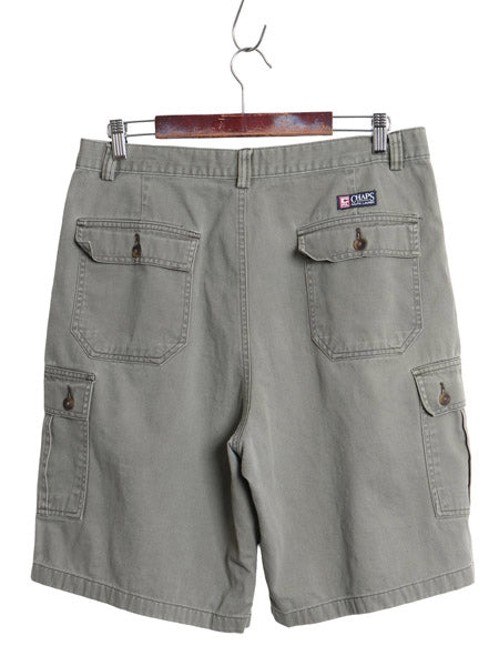 90s チャップス ラルフローレン コットン チノ カーゴ ショーツ メンズ 34 オールド ポロ ショートパンツ ノータック 短パン ハーフパンツ
