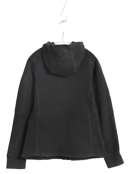 パタゴニア ベターセーター フーディ レディース S 古着 15年製 フリース セーター ジャケット フルジップ パーカー ブルゾン シンプル 黒