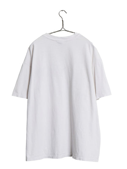 90s USA製 ペンギン アート イラスト プリント Tシャツ メンズ XL オールド キャラクター グラフィック シングルステッチ 大きいサイズ 白