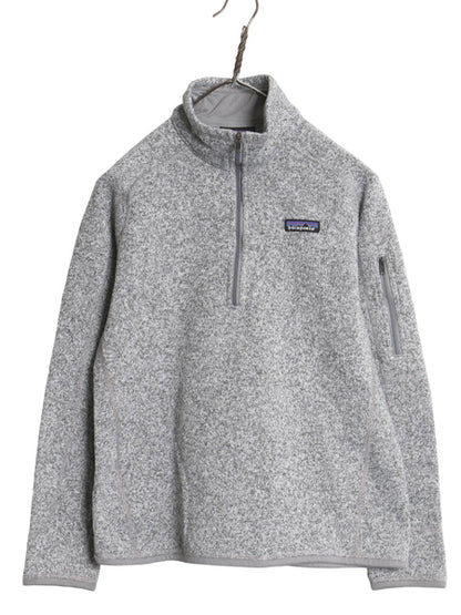 パタゴニア ベターセーター ハーフジップ レディース M / 17年製 フリース セーター アウトドア 裏起毛 プルオーバー ブルゾン ジャケット