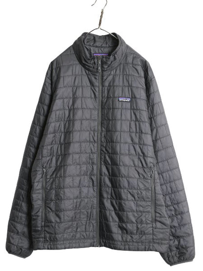 パタゴニア ナノ パフ ジャケット メンズ XXL 18年製 中綿 ナイロン キルティング フルジップ パッカブル アウター ブルゾン 大きいサイズ