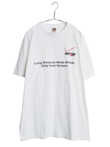 00s 企業 ロゴ プリント 半袖 Tシャツ メンズ XL オールド 当時物 テック 半袖Tシャツ  ヘビーウェイト カットソー 大きいサイズ ホワイト