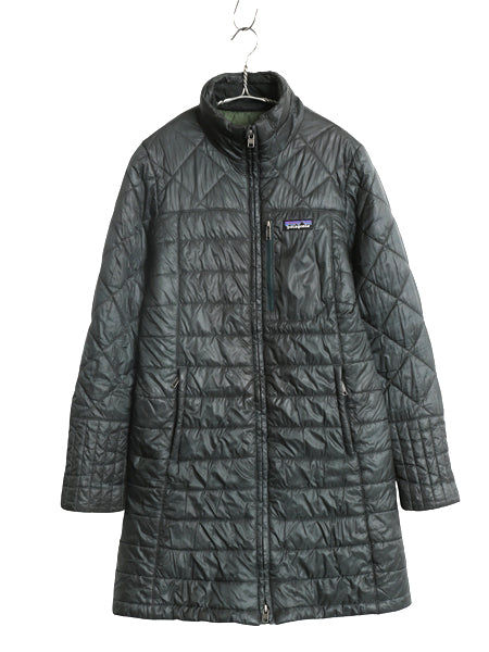 パタゴニア ラダリー パーカー レディース XS / 古着 17年製 中綿 ナイロン キルティング ジャケット フルジップ ジャンパー ロング コート
