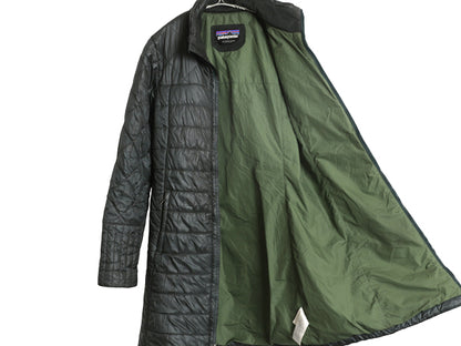 パタゴニア ラダリー パーカー レディース XS / 古着 17年製 中綿 ナイロン キルティング ジャケット フルジップ ジャンパー ロング コート