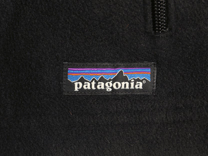 パタゴニア シンプル シンチラ フリース ジャケット レディース XS / 15年製 アウトドア ブルゾン ハイネック フルジップ ワンポイント 黒