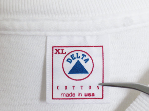 90s USA製 ★ MTV イラスト プリント Tシャツ メンズ XL / オールド 企業物 当時物 シングルステッチ 音楽 グラフィック ヘビーウェイト 白