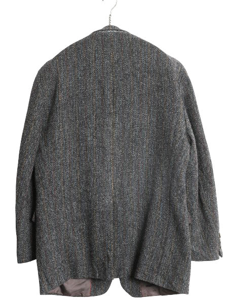 90s ハリスツイード テーラード ジャケット メンズ L 程/ オールド