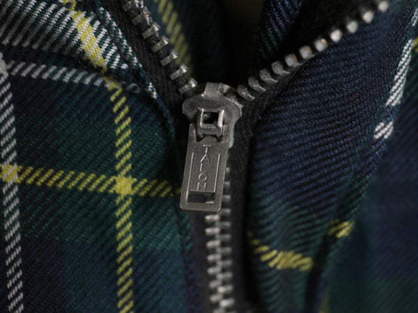 60s 70s USA製 ★ FARAH タータン チェック スラックス パンツ 実寸 33 28 程 古着 ヴィンテージ スリム ノータック ボトムス マルチカラー