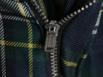 60s 70s USA製 ★ FARAH タータン チェック スラックス パンツ 実寸 33 28 程 古着 ヴィンテージ スリム ノータック ボトムス マルチカラー