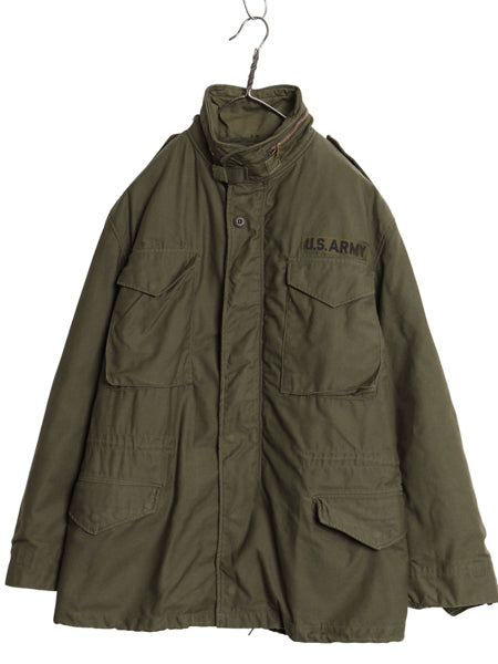 70s 米軍実物 US ARMY M-65 フィールド ジャケット MEDIUM REGULAR / 72年製 ヴィンテージ ミリタリー 3rd ブラス 軍物 中綿 ライナー付き