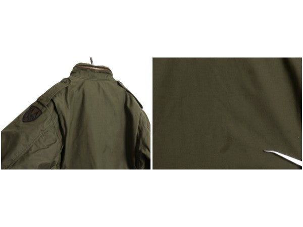 70s 米軍実物 US ARMY M-65 フィールド ジャケット MEDIUM REGULAR / 72年製 ヴィンテージ ミリタリー 3rd ブラス 軍物 中綿 ライナー付き
