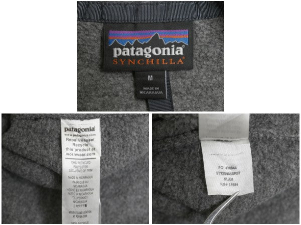 パタゴニア ライトウェイト シンチラ スナップT レディース M / 23年製 フリース プルオーバー ジャケット ブルゾン アウトドア ジャンパー