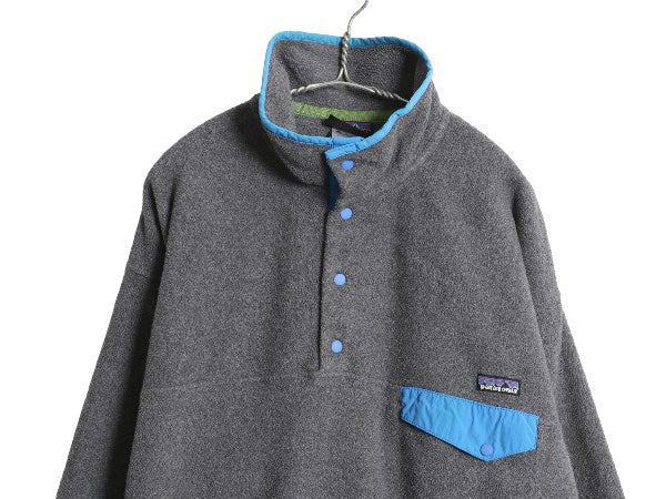 パタゴニア シンチラ スナップT メンズ L 11年製 プルオーバー フリース ジャケット ブルゾン ジャンパー アウトドア ハイネック シンプル