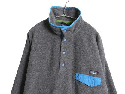 パタゴニア シンチラ スナップT メンズ L 11年製 プルオーバー フリース ジャケット ブルゾン ジャンパー アウトドア ハイネック シンプル