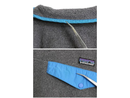 パタゴニア シンチラ スナップT メンズ L 11年製 プルオーバー フリース ジャケット ブルゾン ジャンパー アウトドア ハイネック シンプル