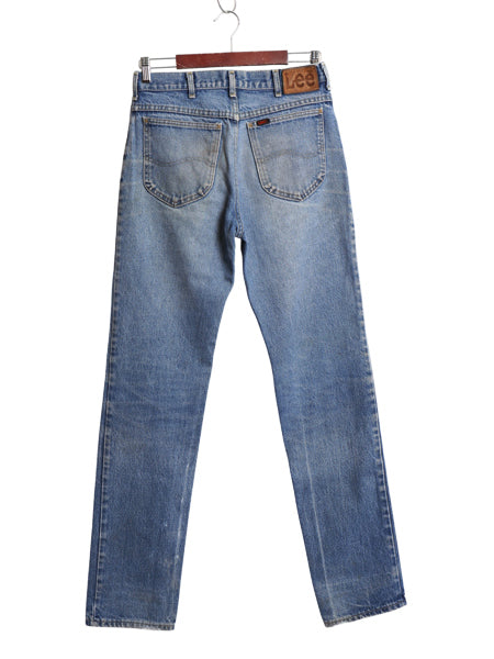 80s USA製 ★ Lee 203 デニム パンツ メンズ 31 34 ヴィンテージ ジーンズ ジーパン ジッパーフライ スリム テーパード 42 TALON 革パッチ