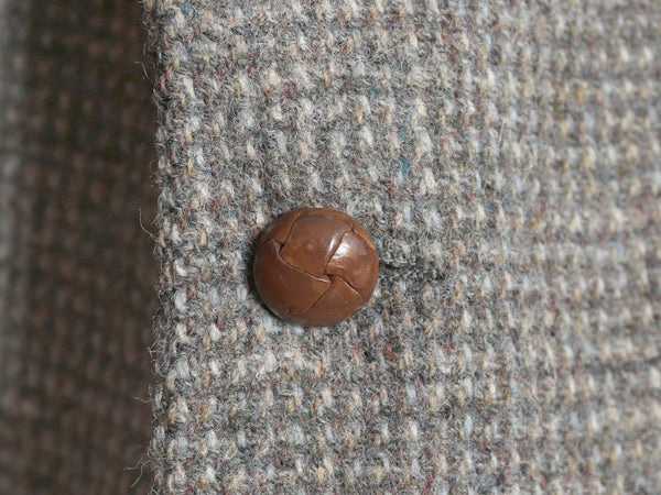 80s USA製 ハリスツイード テーラード ジャケット メンズ L 程/ ヴィンテージ ブレザー ツイード ウール トラッド カジュアル マルチカラー