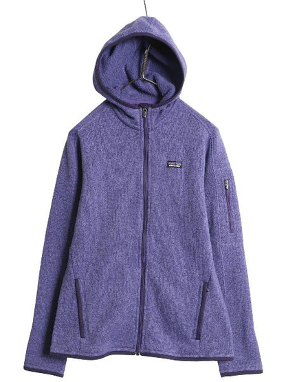 パタゴニア ベターセーター フーディ レディース M / 古着 14年製 フリース セーター ジャケット フルジップ パーカー ブルゾン シンプル