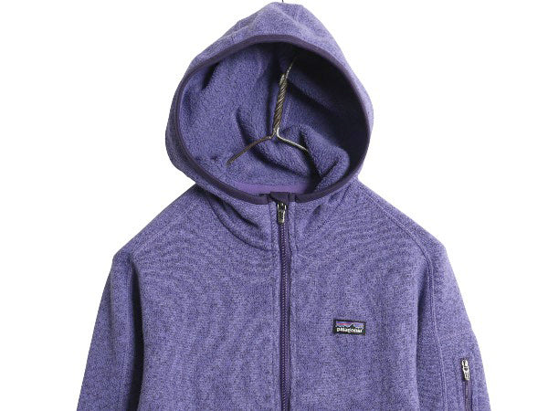 パタゴニア ベターセーター フーディ レディース M / 古着 14年製 フリース セーター ジャケット フルジップ パーカー ブルゾン シンプル