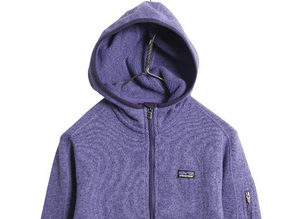 パタゴニア ベターセーター フーディ レディース M / 古着 14年製 フリース セーター ジャケット フルジップ パーカー ブルゾン シンプル