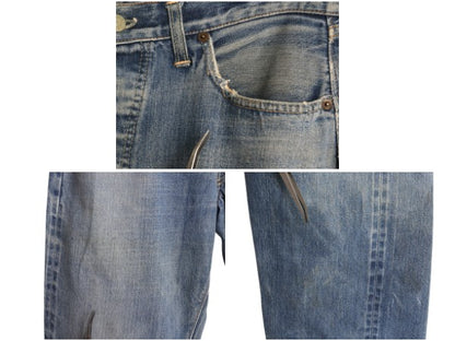 60s 70s ★ リーバイス 501 BIG E デニム パンツ メンズ 34 29 / 後期 ヴィンテージ インディゴ 赤耳 セルビッジ ストレート ボタンフライ