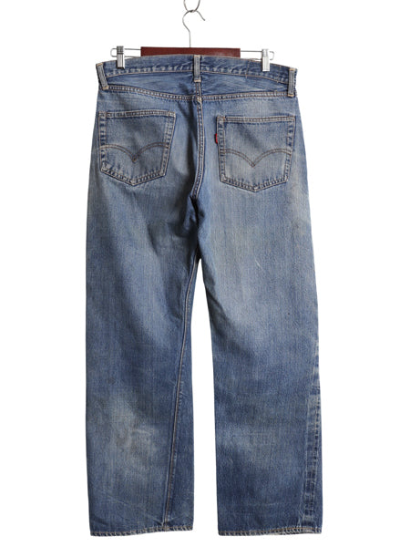 60s 70s ★ リーバイス 501 BIG E デニム パンツ メンズ 34 29 / 後期 ヴィンテージ インディゴ 赤耳 セルビッジ ストレート ボタンフライ
