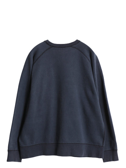  00s オールド ギャップ スウェット レディース XXL メンズ L 程 古着 トレーナー 裏起毛 ショート丈 短丈 大きいサイズ ロゴ刺繍 ネイビー