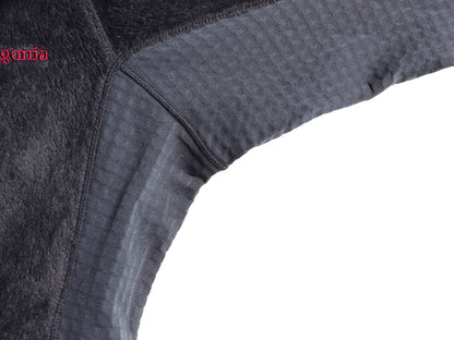 パタゴニア R2 ジャケット レディース M / 17年製 ハイ パイル フリース ストレッチ フルジップ ジャンパー ブルゾン レギュレーター 紺 灰