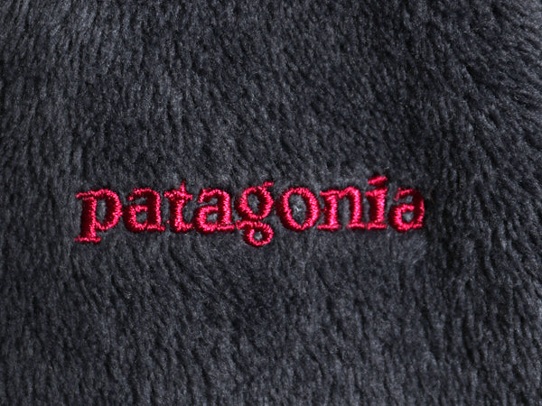 パタゴニア R2 ジャケット レディース M / 17年製 ハイ パイル フリース ストレッチ フルジップ ジャンパー ブルゾン レギュレーター 紺 灰
