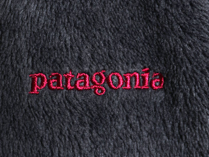 パタゴニア R2 ジャケット レディース M / 17年製 ハイ パイル フリース ストレッチ フルジップ ジャンパー ブルゾン レギュレーター 紺 灰