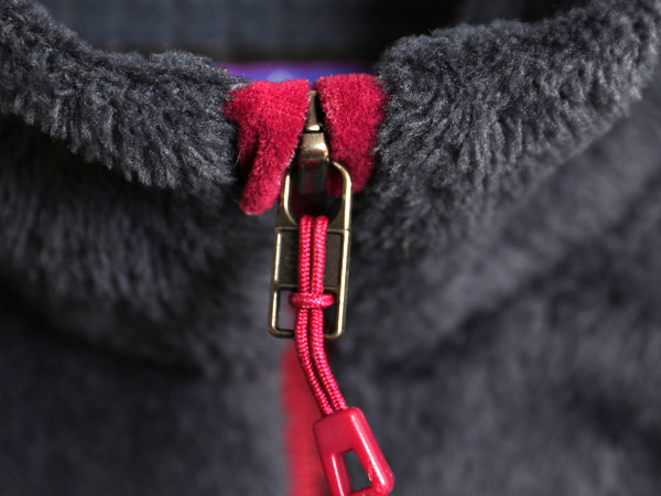 パタゴニア R2 ジャケット レディース M / 17年製 ハイ パイル フリース ストレッチ フルジップ ジャンパー ブルゾン レギュレーター 紺 灰