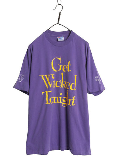 90s USA製 企業 メッセージ プリント Tシャツ メンズ XL オールド 当時物 ビール シングルステッチ ヘビーウェイト コットン 大きいサイズ