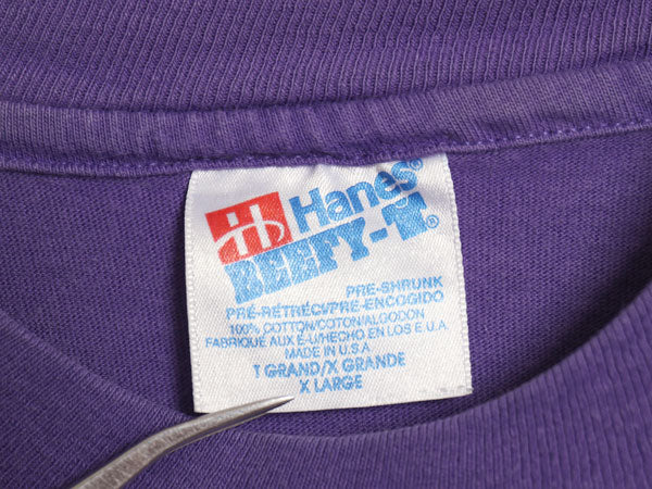 90s USA製 企業 メッセージ プリント Tシャツ メンズ XL オールド 当時物 ビール シングルステッチ ヘビーウェイト コットン 大きいサイズ