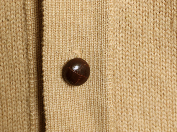 70s 筆記体タグ エルエルビーン ウール ニット ベスト メンズ XL / ヴィンテージ セーター 前開き 重ね着 ポケット付き 大きいサイズ 無地
