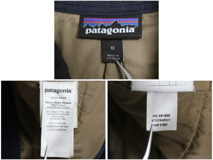 パタゴニア インサレーテッド フィヨルド フランネル シャツ ジャケット メンズ M / 古着 17年製 アウトドア ネルシャツ 中綿 キルティング