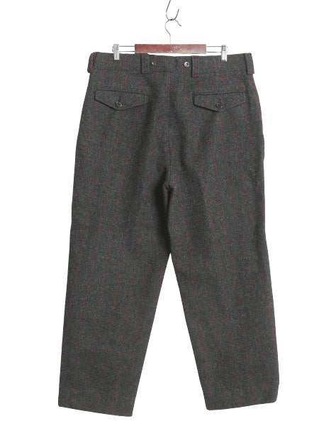 00s ウールリッチ メルトン ウール パンツ メンズ 36 古着 オールド ノータック ヘビーウール スラックス チェック ストレート トラウザー
