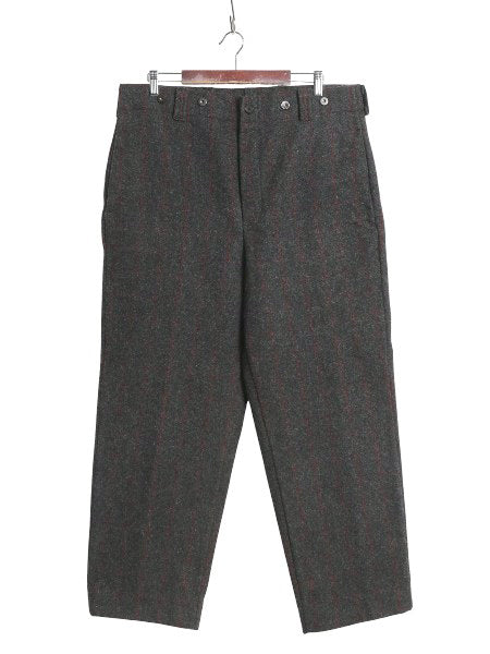 00s ウールリッチ メルトン ウール パンツ メンズ 36 古着 オールド ノータック ヘビーウール スラックス チェック ストレート トラウザー